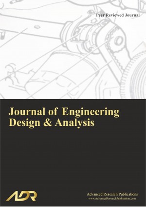 Journal of Engineering Design and Analysis Journal of Engineering Design and Analysis