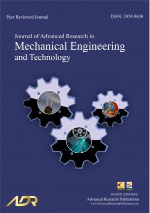 Journal of Advanced Research in Mechanical Engineering and Technology Journal of Advanced Research in Mechanical Engineering and Technology