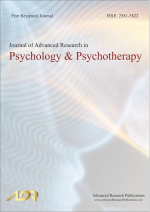 Journal of Advanced Research in Psychology and Psychotherapy Journal of Advanced Research in Psychology and Psychotherapy