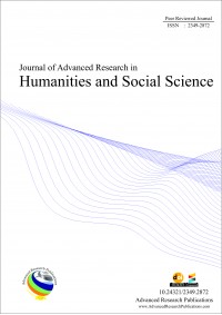 Journal of Advanced Research in Humanities and Social Sciences