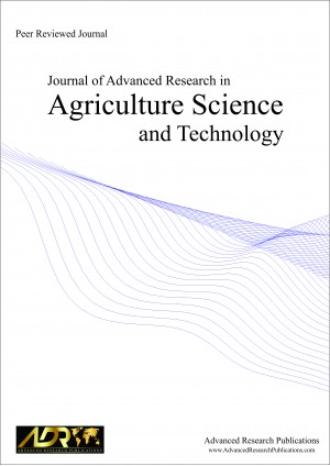Journal of Advanced Research in Agriculture Science and Technology Journal of Advanced Research in Agriculture Science and Technology