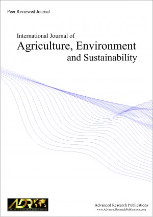 International Journal of Agriculture, Environment and Sustainability International Journal of Agriculture, Environment and Sustainability