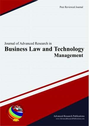 Journal of Advanced Research in Business Law & Technology Management