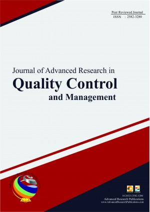 Journal of Advanced Research in Quality Control and Management 