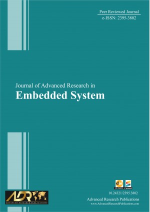 Journal of Advanced Research in Embedded System Journal of Advanced Research in Embedded System