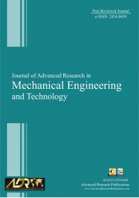 Journal of Advanced Research in Mechanical Engineering and Technology