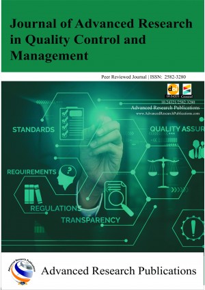 Journal of Advanced Research in Quality Control and Management 