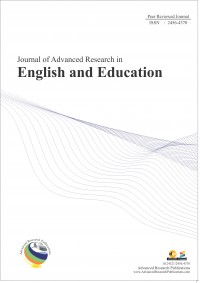 Journal of Advanced Research in English and Education