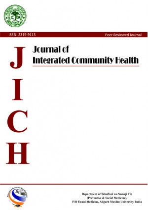 Journal of Integrated Community Health Journal of Integrated Community Health