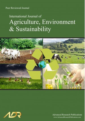 International Journal of Agriculture, Environment and Sustainability International Journal of Agriculture, Environment and Sustainability
