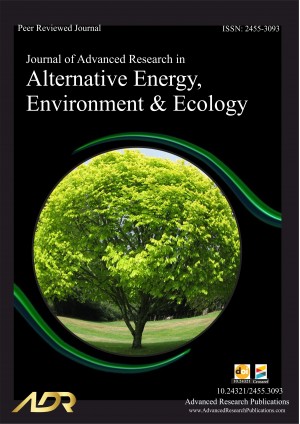 Journal of Advanced Research in Alternative Energy, Environment and Ecology Journal of Advanced Research in Alternative Energy, Environment and Ecology