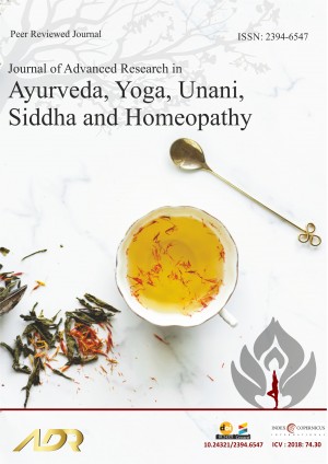 Journal of Advanced Research in Ayurveda, Yoga, Unani, Siddha and Homeopathy