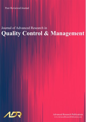 Journal of Advanced Research in Quality Control and Management