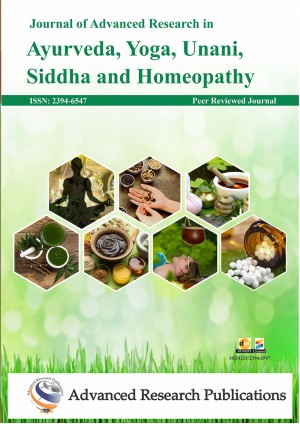 Journal of Advanced Research in Ayurveda, Yoga, Unani, Siddha and Homeopathy