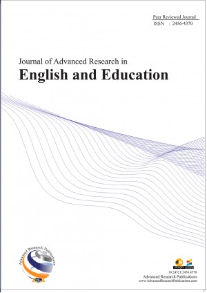 Journal of Advanced Research in English and Education