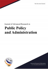  Journal of Advanced Research in Public Policy and Administration