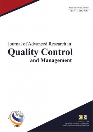 Journal of Advanced Research in Quality Control and Management 